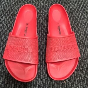 Birkenstock Barbados Eva‎ Womens Black Slides Sandals Size 11 EU 44
